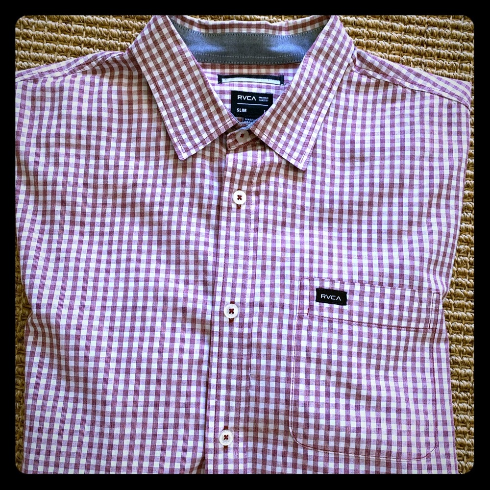 RVCA Men’s button down dress shirt